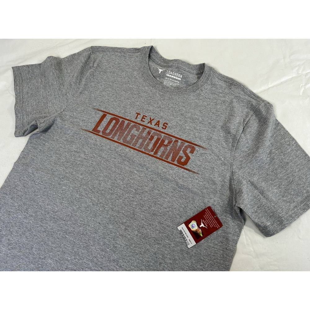 NWT Longhorn Apparel Men's Texas Longhorns T-shirt Tee Shirt Size Large